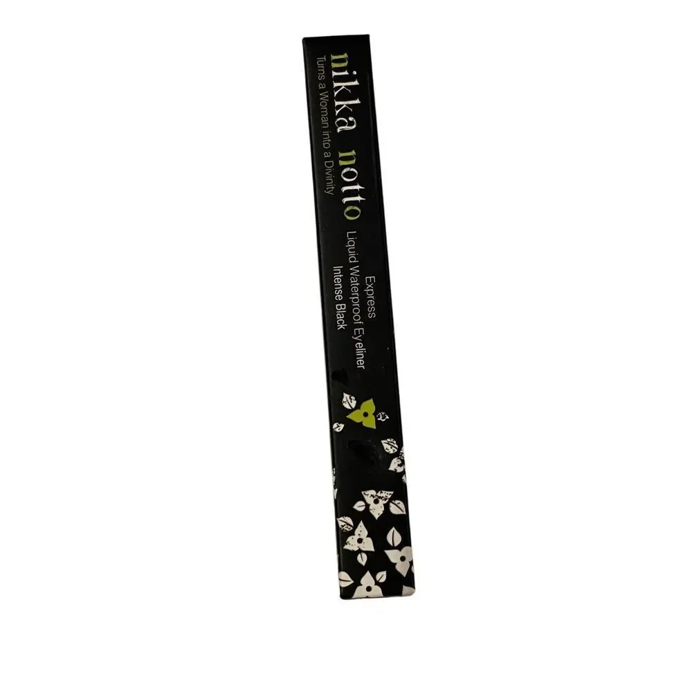 Nikka Notto Black Liquid Eyeliner Felt Tip Makeup Cosmetics Eyes Beauty Everyday